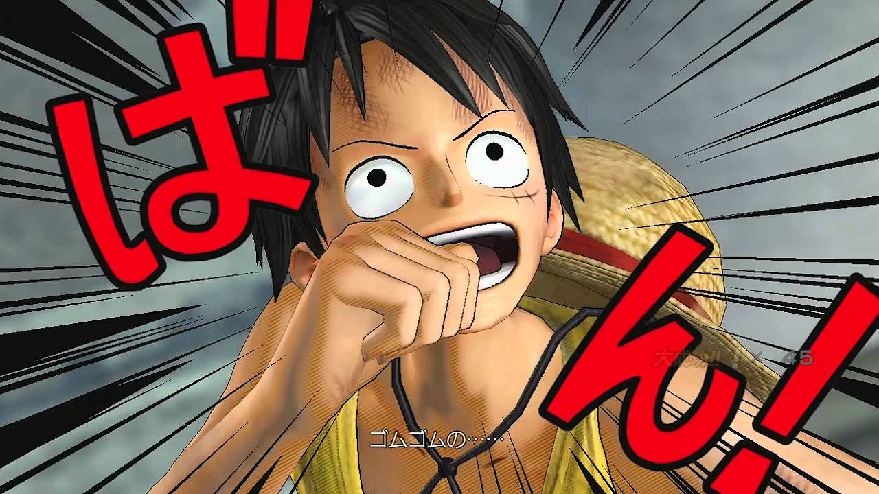 Anime One Piece P.O.P XXL Monkey D Luffy Gomu Gomu No Gatling Ver