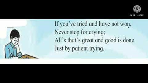 Std:6. Sub: English.Poem.1.1 Don