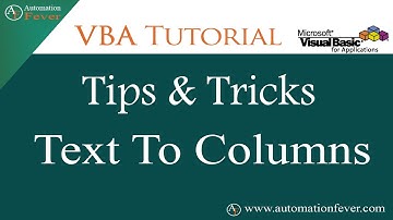 Advanced Text to Columns Tricks in VBA | Excel VBA Tutorial in Hindi