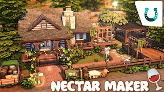 NECTAR MAKERS HOME || HORSE RANCH || The Sims 4  Speed Build - NO CC