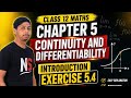 Class 12th Chapter 5 Continuity and differentiability exercise 5.4 introduction by NS sir 