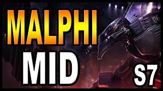 👍 MALPHITE MID S7 | Maestrias, Runas y Objetos/Build | Vídeo Gameplay | No Guía | Parche 7.3