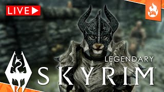 🔴Live - Gato Guerreiro | Skyrim AE - Legendary