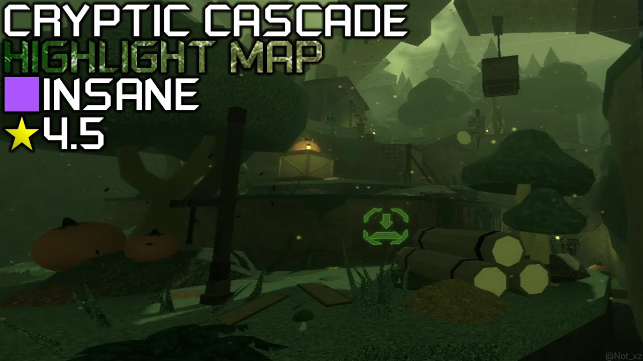 Roblox: Flood Escape 2 - Cryptic Cascade [Highlight Map] (Insane - 4.5 ...