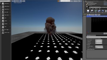 3d fluid sim in ue4 using material driven velocity effects