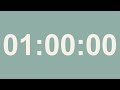 1 Hour Countdown Timer – No Sound | Focus, Study, Deep Work