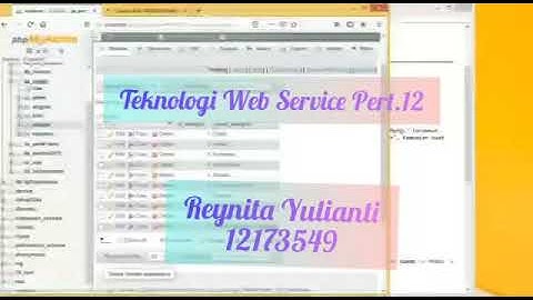 Universitas BSI | Teknologi Web Service: Pertemuan 12