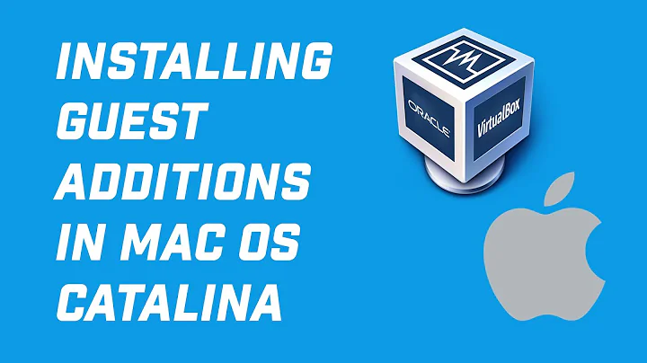 How to Install Guest Additions in Mac OS Catalina Virtual Box!