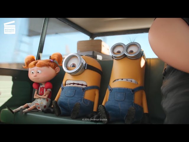 Minions (2015) - Road Trip to Orlando With The Evil Family class=