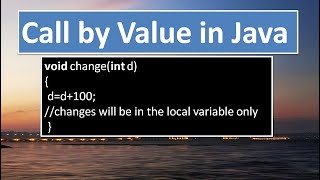 Call by Value in JAVA,#75