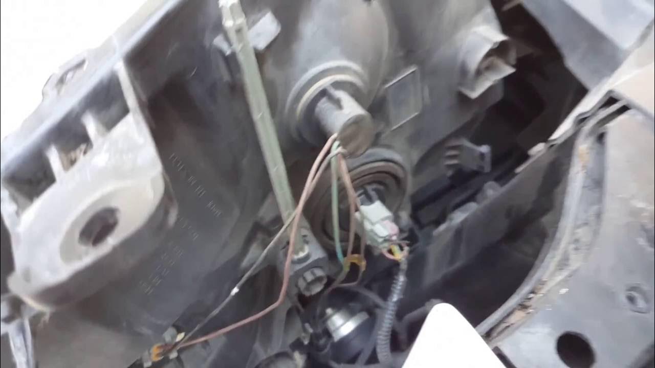 2008 GMC Yukon Headlight Bulb Replacement - YouTube