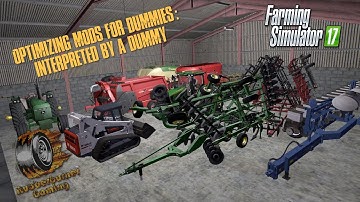 How To Optimize Your Mods | DXT Compressions & File Reorginization | Farming Simulator 17