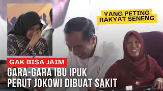 HANYA PAK JOKOWI YG BISA BEGINI, KETAWA NGAKAK  BARENG GAK JAIM BERSAMA RAKYAT