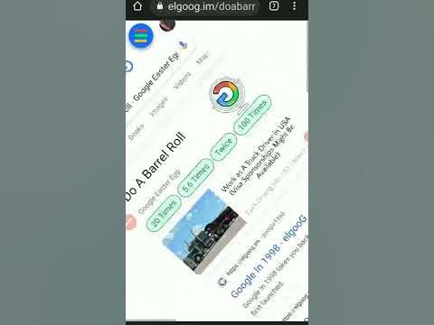 Google does a barrel roll 100 times 😂 😂😂 