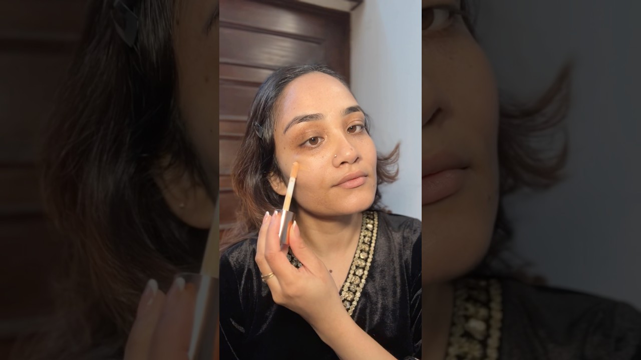 Makeup Look for Lohri🫶🏻 #makeup #makeuptutorial #simplemakeuptutorial #ytshorts #kajal