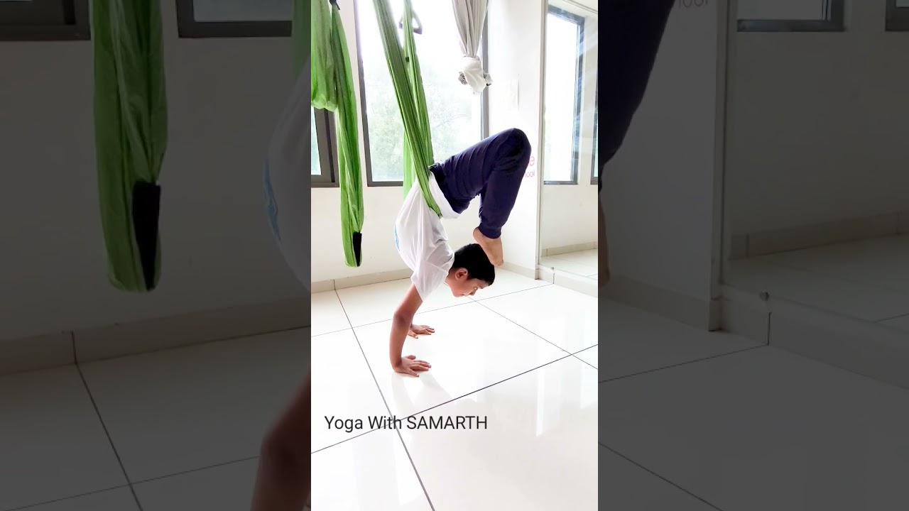 वायवीय योग Ancient Aerial Yoga With SAMARTH 