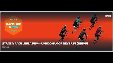 STAGE 1: RACE LIKE A PRO— London Loop Reverse (INEOS) (B) on London Loop Reverse in London