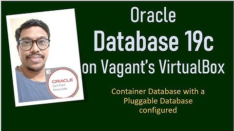 #Oracle Database 19c on #Vagrant and run #DBCA in #Silent mode installation