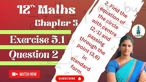 Exercise 5.1 Question 2 Class 12 Maths Chapter 5 Exercise5.1 2nd Sum 2D Analytical Geometry Ex5.1 q2