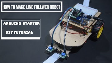 How to make line follower robot | Multipurpose arduino starter kit