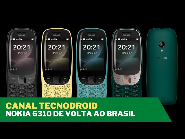 CELULAR NOKIA 6310 DUAL SIM/WHATSAPP/INTERNET/VERDE - Tche Loco Eletrônicos