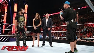 The Authority Kicks Off The Night Raw, July 27, 2015