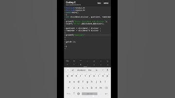 Program to Compute Quotient & Reminder  || C Programming || #Shorts #Coding #Programming #6