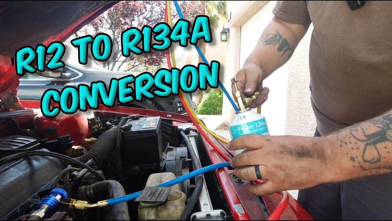 Can I Convert My Daughter's AC System From R12 to R134a? - YouTube