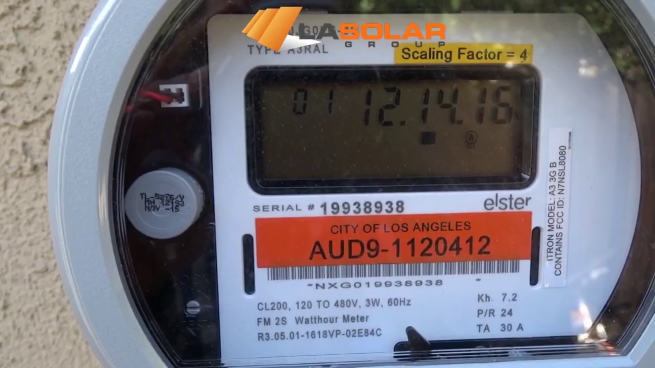 How to Read Your LADWP Meter YouTube