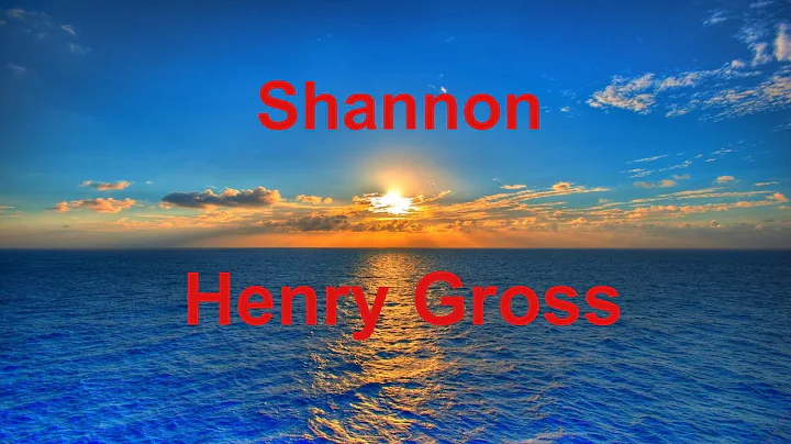 Shannon  - Henry Gross - with lyrics