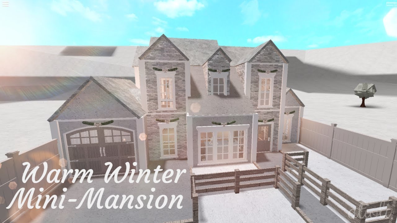 Mini Bloxburg Mansion