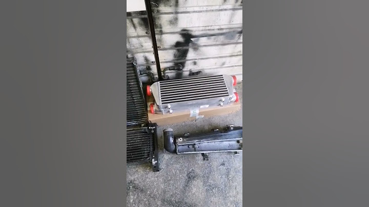Интеркулер на трактор из трёх маленьких 😁😁😁