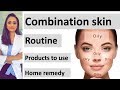 combination skin care | face wash, moisturiser, sunscreen| home remedy | dermatologist