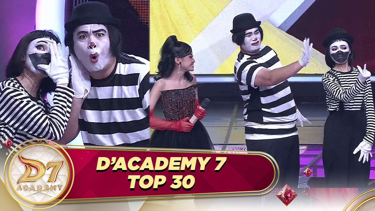 Guru Pantomim Tasya Datang! Main Tebak Lagu, Eh Gilang Rina Ngilang?! | D’Academy 7 Top 30