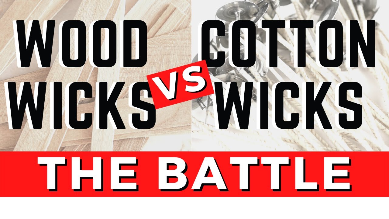 Wood Wicks vs Cotton (Regular) Wicks, Pros and Cons