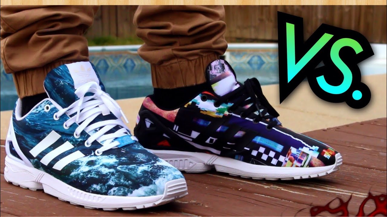 Ocean"Vs."8k Graphic" Flux On-Feet -