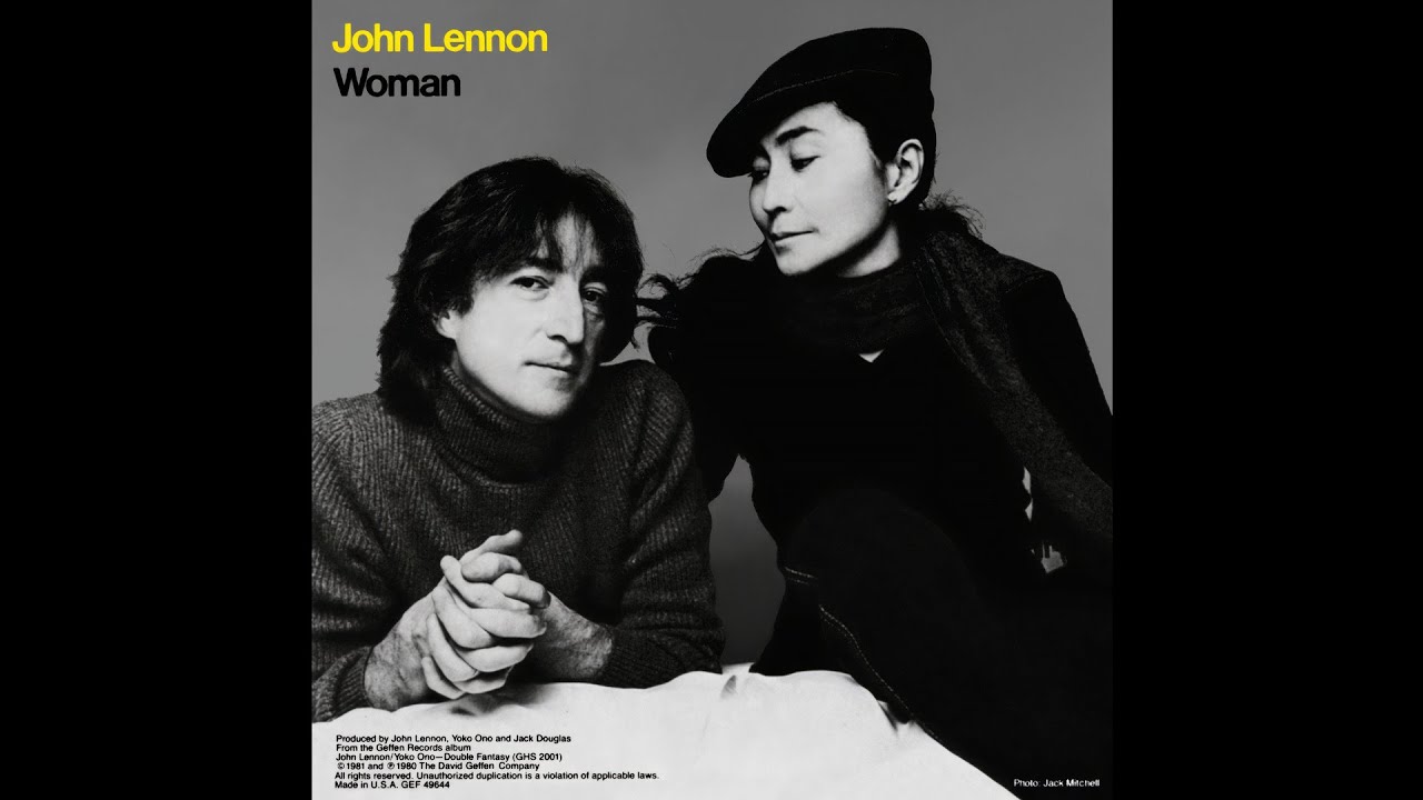 Woman - John Lennon escrita como se canta