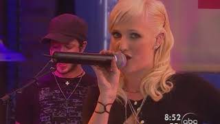 Ashlee Simpson - &quot;Coming Back For More&quot; Live on Good Morning America