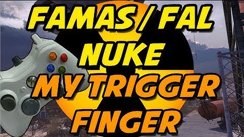 MW2: Famas/FAL Nuke on Scrapyard || My Trigger Finger Blows