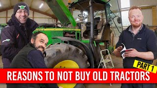 REASONS TO NOT BUY OLD TRACTORS  PART1 | FARMFLIX JOHN DEERE 6910S REPAIR John McClean & Sloan Agri