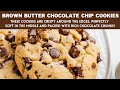 Brown Butter Chocolate Chip Cookies: Giant Cookies with Chewy Centers!