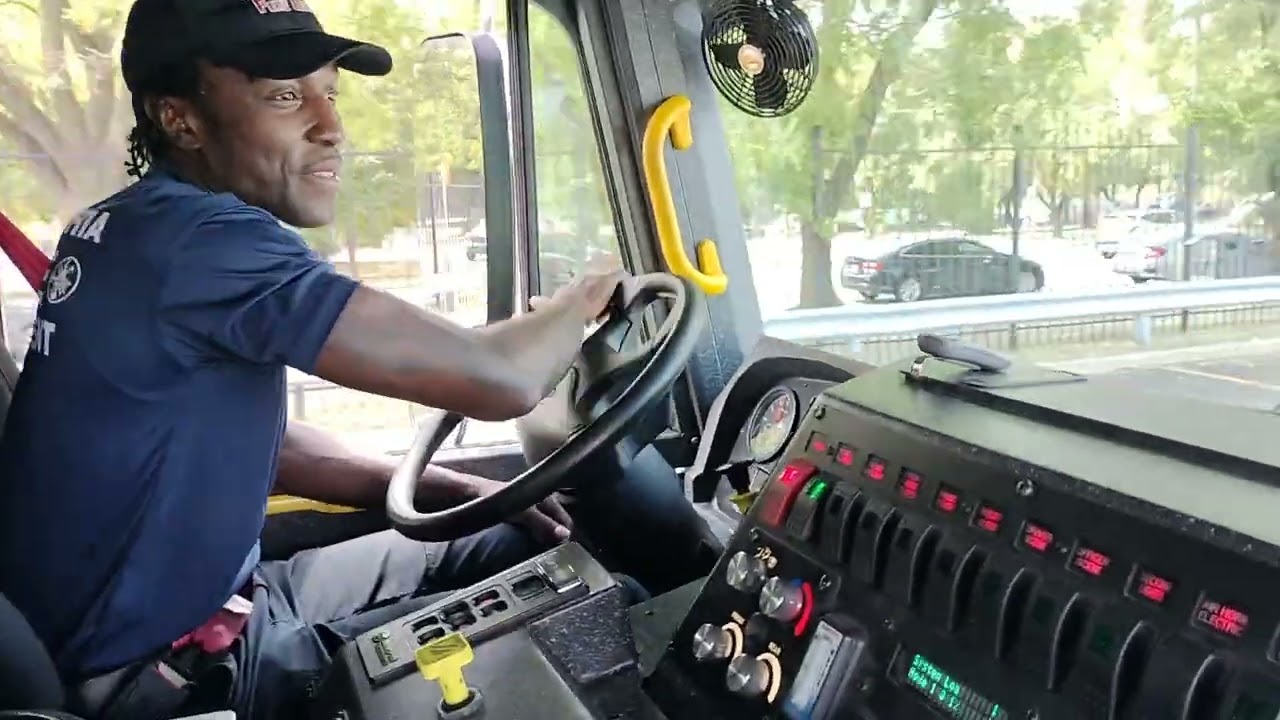 Take a ride in a Philadelphia Fire Truck