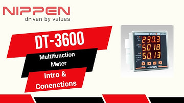 Nippen DT-3600  | Multi-function Meter | Introduction & Connection