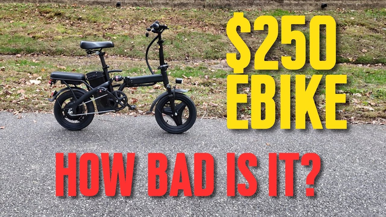 How good is a $250 ebike? "LELEKUAI" 500W electric bike in-depth review