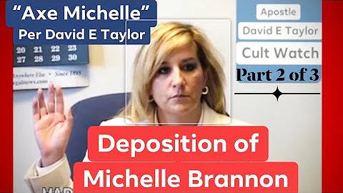 Part 2 of 3, Deposition of Michelle Brannon: Per A...