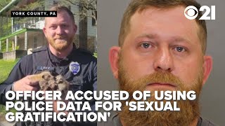 Policeman accused of using database for sexual reasons; woman alleges he recorded them having sex