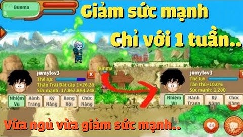 Zong1sao || Hướng Dẫn Kích Hoạt Tool Giảm Sức Mạnh Nhanh Hơn Người Yêu Cũ Trở Mặt - Ngọc Rồng Online