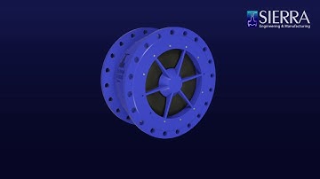 Sierra non-slam nozzle check valve (Series 5500)