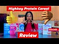 HighKey Protein Cereal Review| Low Carb/ Keto-Friendly Review