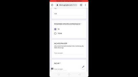 CARA MENGISI FORM DAFTAR ULANG